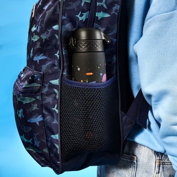 БУТЫЛКА БУТЫЛКА ДЛЯ ВОДЫ ДЛЯ ШКОЛЫ ДЕТСКИЙ САД ПЛАНЕТЫ КОСМОС ЗВЕЗДЫ ION8 0,5