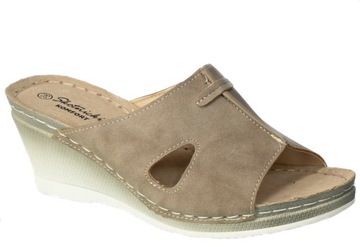 Klapki Skotnicki KL-3-0522 D.Beige Beżowe