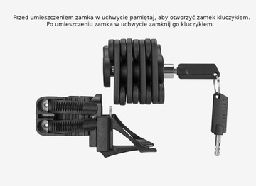 Велосипедный замок ROCKBROS, ключевой замок WD795