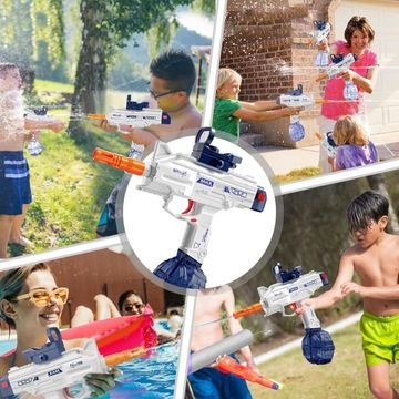 ELEKTRYCZNY PISTOLET NA WODĘ NADAJE SIĘ NA BASENY I IMPREZY