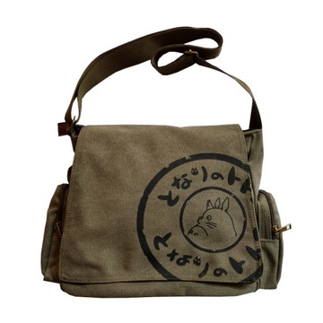Nowy 2024 Totoro/mój sąsiad Totoro Canvas Torba