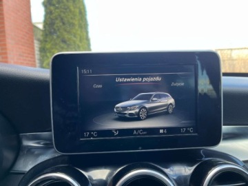 Mercedes Klasa C W205 Kombi 200 BlueTEC 136KM 2014 Mercedes-Benz Klasa C 1.6 diesel 136 KM 6 biegow zarej w PL zadbany mo, zdjęcie 17