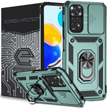 ETUI PANCERNE + SZKŁO do XIAOMI REDMI NOTE 11 / 11S
