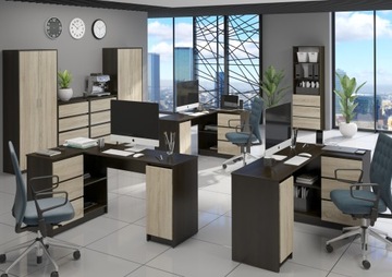 КОМОД 120 СМ С 6 ЯЩИКАМИ ВЕНГЕ MIX Sonoma PL