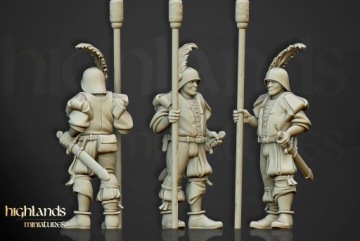 Имперский залповый пистолет Sunland - Highlands Miniatures