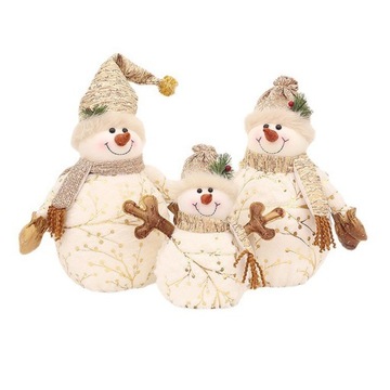 Рождественский снеговик, короткий