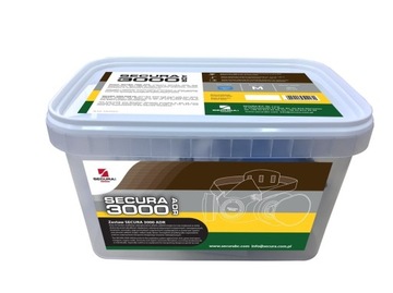 Maska półmaska SECURA 3000-ADR kpl filtrów ABEK1P2