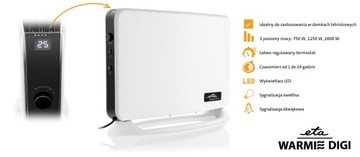 ETA Warmie Digi ETA162490000 конвекционный обогреватель