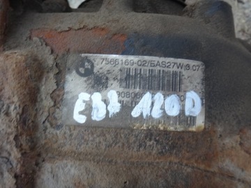 ЗАДНИЙ МОСТ ЗАДНИЙ ДИФФЕРЕМ BMW E87 116 118 120 D 3.07