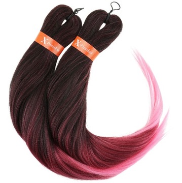 X-PRESSION Ultra Braid OM/Cherry Blossom Włosy syntetyczne