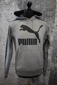 PUMA MĘSKA BLUZA SPORTOWA Z KAPTUREM KANGURKA R. M