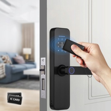 УМНЫЙ ЗАМОК ОТПЕЧАТКОВ ПАЛЬЦЕВ ЭЛЕКТРОННАЯ РУЧКА WIFI ПАРОЛЬ ОТПЕЧАТОК ПАЛЬЦА