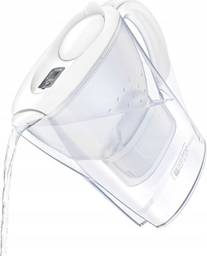 Белый фильтр-кувшин BRITA Marella + 3 фильтра MAXTRA PRO Pure Performance
