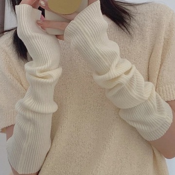 Rękawiczki jednopalczaste bawełna rozmiar 5XS - kobieta