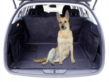 Защитный коврик-крышка багажника на липучке.