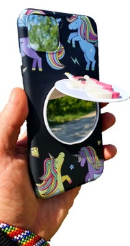 Etui z lusterkiem Unicorn na Xiaomi Redmi Note 7