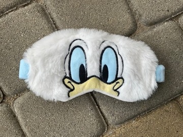 OPASKA NA OCZY MASKA DO SPANIA SNU RELAKSU KACZOR DONALD KACZKA PLUSZOWA