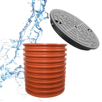 STUDZIENKA DRENARSKA STUDNIA 315 Z POKRYWĄ 0,5m