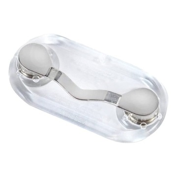 Magnetyczny uchwyt na okulary Pasek do okularów ze stali nierdzewnej