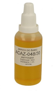 ZAPACH DO ŚWIEC PARAFINY WOSKU ANTYTABAK 30 ML