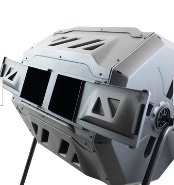 Компостер Prosperplast 2-камерный черный