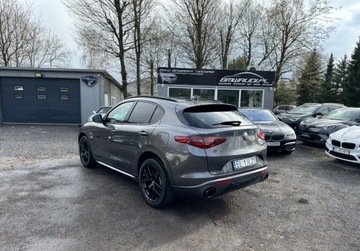 Alfa Romeo Stelvio SUV 2.0 Turbo 200KM 2019 Alfa Romeo Stelvio DNA Czerwone skory VAT23 Na..., zdjęcie 3