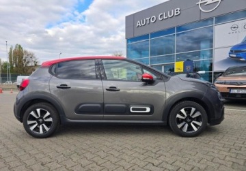 Citroen C3 III Hatchback Facelifting 1.2 PureTech 83KM 2023 Citroen C3 1,2 83KM wersja SHINE - bezwypadkowy, serwisowany, gwarancja, F, zdjęcie 6
