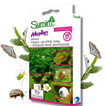 Mospilan 20 SP ŚRODEK OWADOBÓJCZY na ćmę bukszpanową Mszyce Larwy SUMIN 10g