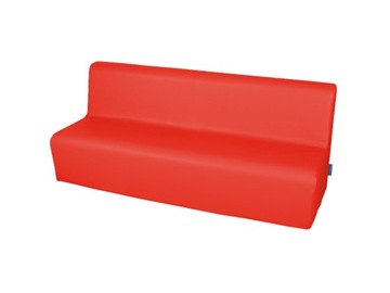 Piankowa kanapa sofa dwuosobowa dla dzieci Duża