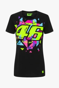 VR46 T-SHIRT DAMSKI 46 RACE SPIRIT ROZMIAR S