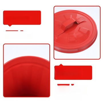 ВЕДРО ИЗ ОЦИНКОВАННОГО ЛИСТА С ВЕРХНЕЙ КРЫШКОЙ