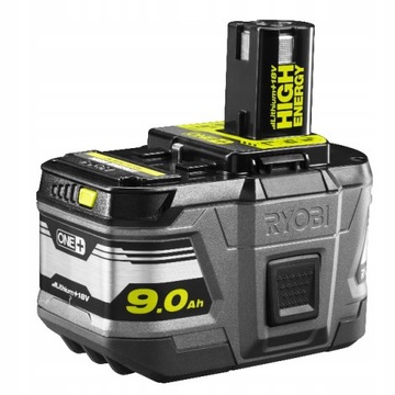 RYOBI AKUMULATOR BATERIA Li-Ion 9Ah 18V DO NARZĘDZI Z SERII ONE+ RB18L90