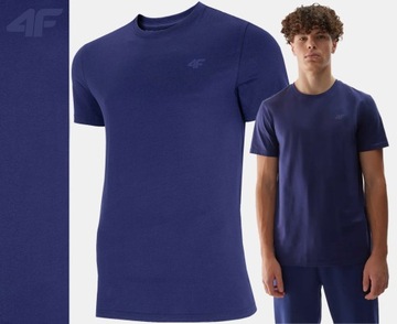 KOSZULKA MĘSKA 4F T-SHIRT 1154 PODKOSZULEK BAWEŁNIANA SPORTOWA CO DZIEŃ L