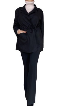 KURTKA, NARZUTKA, CZARNA ,uniwersalna, L - XXL
