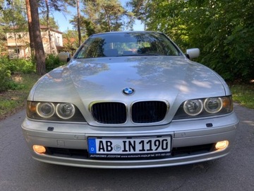 BMW Seria 5 E39 Sedan 2.5 525i 192KM 2001 BMW Seria 5 BMW 525I Automat Lift Xenon Bez Korozji 2.5 Benzyna 192KM, zdjęcie 6