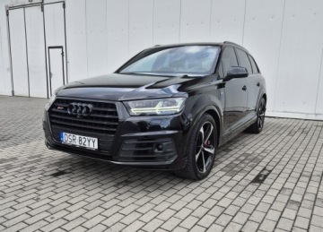 Audi Q7 II 2018 Audi SQ7 Bezwypadkowy Org.98tys.km Bogate wyposażenie, zdjęcie 2