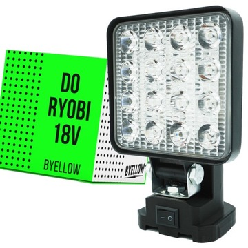 LAMPA robocza LED do RYOBI ONE PLUS + 18V
