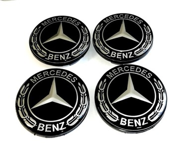 MERCEDES DEKIELKI KAPSLE 4szt 65mm/56mm 3B7601171