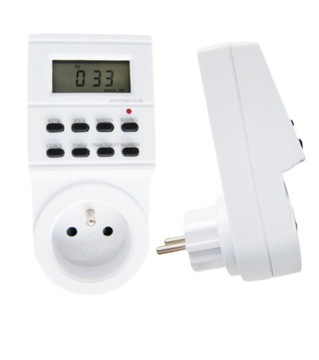 PROGRAMATOR CZASOWY 7 DNI CYFROWY LCD WYŁĄCZNIK WŁĄCZNIK TIMER BOJLER