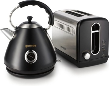 Набор GORENJE BOS67372CLB + BM235CLB + GW6D42CLB + тостер + чайник RETRO