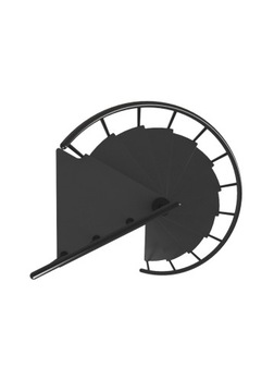 Винтовая лестница Калгари 120 см антрацит