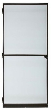 MOSKITIERA DRZWIOWA DRZWI WŁÓKNO SZKLANE ALUMINIUM 210 x 100 cm