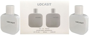 LOCASIT WHITE Perfumy męskie 100ml (2x50ml)