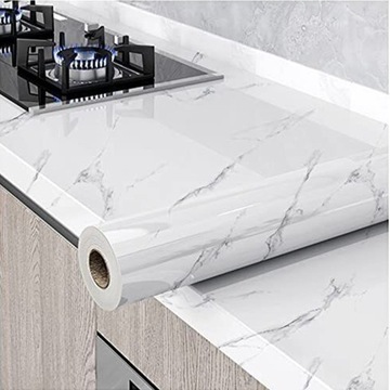 САМОКЛЕЯЩАЯСЯ МЕБЕЛЬНАЯ ФОЛЬГА МРАМОРНЫЙ ШПОН МЕБЕЛЬНЫЙ БЛЕСК ВОДОНЕПРОНИЦАЕМЫЙ 10 М