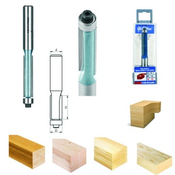 Фреза концевая прямая HM 8*30 8мм Globus