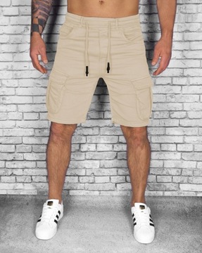 МУЖСКИЕ ЭЛАСТИЧНЫЕ КАЧЕСТВЕННЫЕ ШОРТЫ КАРГО