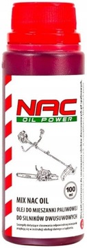 OLEJ do mieszanki paliwowej do silnika dwusuwowego NAC 100 ml MIX API TC