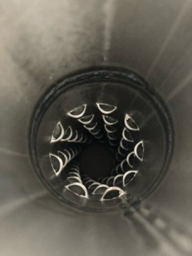 СКРЫТЫЙ ЦВЕТОК В ТРУБЧАТОМ КОРПУСЕ Ø50/400