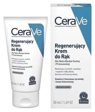 CERAVE Восстанавливающий крем для рук для сухой кожи 50 мл