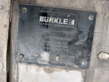 Nakładarka walcowa lakieru i lekkich szpachli Burkle SAS ,nie Sorbini